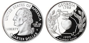 Georgia Quarters, 1999