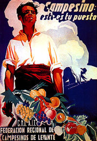 Poster from the Spanish Revolution